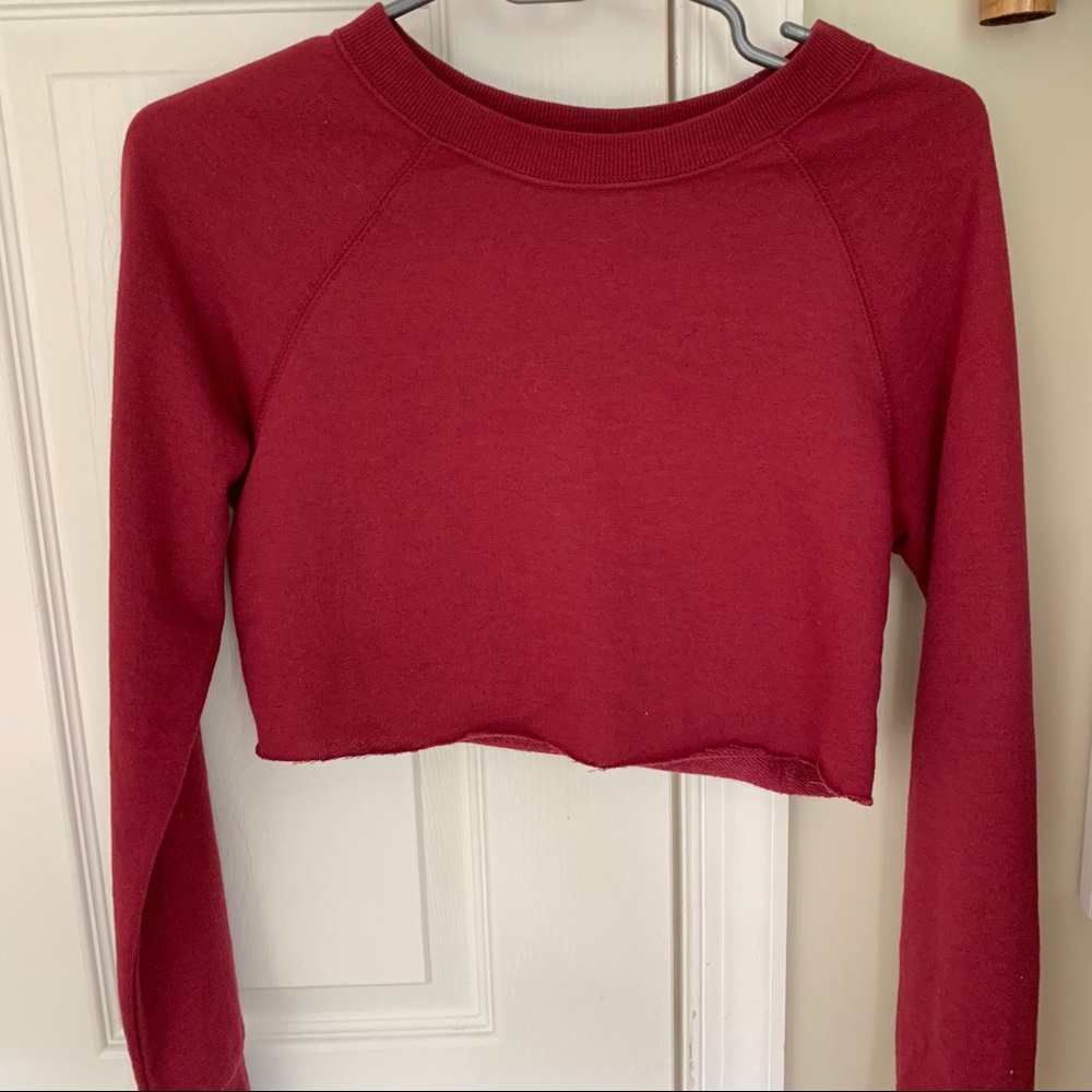 Cropped sweater